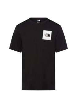 The North Face Koszulka męska Mężczyźni Bawełna czarny jednolity ze sklepu vangraaf w kategorii T-shirty męskie - zdjęcie 185633322