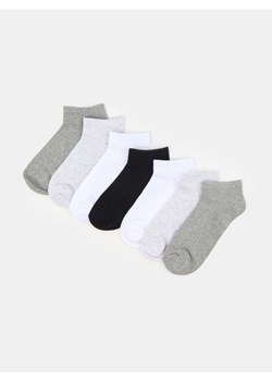 Sinsay - Skarpetki 7 pack - szary ze sklepu Sinsay w kategorii Skarpetki damskie - zdjęcie 185634001