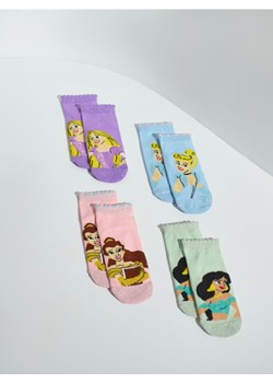 Sinsay - Skarpetki 4 pack Disney Princess - wielobarwny - id: 742CF-MLC - marki Sinsay - 185634010 Sinsay - Skarpetki 4 pack Disney Princess - wielobarwny ze sklepu Sinsay w kategorii Skarpetki dziecięce - zdjęcie 185634010