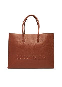 Torebka Coccinelle QBB Coccinelle Myrttha Maxi E1 QBB 18 02 01 Brązowy ze sklepu eobuwie.pl w kategorii Torby Shopper bag - zdjęcie 185634110