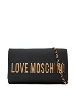 Torebka LOVE MOSCHINO JC4103PP0NKD0000 Czarny ze sklepu eobuwie.pl w kategorii Kopertówki - zdjęcie 185634112
