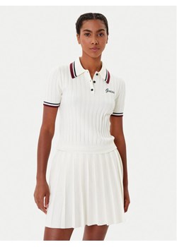 Guess Sweter V5BP04 Z1152 Biały Regular Fit ze sklepu MODIVO w kategorii Swetry damskie - zdjęcie 185634903