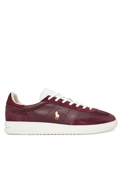 Polo Ralph Lauren Sneakersy 809973701004 Bordowy ze sklepu MODIVO w kategorii Buty sportowe męskie - zdjęcie 185634913