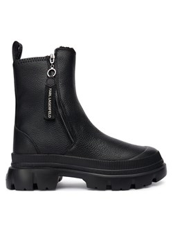 KARL LAGERFELD Botki KL43566 Czarny ze sklepu MODIVO w kategorii Botki - zdjęcie 185635001