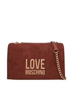 LOVE MOSCHINO Torebka JC4122PP0NKB120A Brązowy ze sklepu MODIVO w kategorii Torebki damskie - zdjęcie 185635022