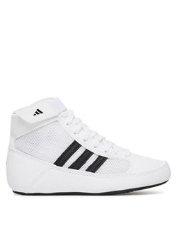 adidas Buty bokserskie HVC JP6123 Biały ze sklepu MODIVO w kategorii Buty sportowe dziecięce - zdjęcie 185635052