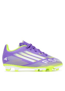 adidas Buty do piłki nożnej F50 Club Firm/Multi-Ground Boots Kids JI0030 Fioletowy ze sklepu MODIVO w kategorii Buty sportowe dziecięce - zdjęcie 185635112