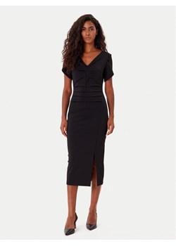 Rinascimento Sukienka koktajlowa CFC0125338003 Czarny Slim Fit ze sklepu MODIVO w kategorii Sukienki - zdjęcie 185635113