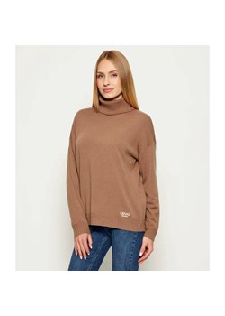 Liu Jo Sport Wełniany golf | Regular Fit | z dodatkiem kaszmiru ze sklepu Gomez Fashion Store w kategorii Swetry damskie - zdjęcie 185637493