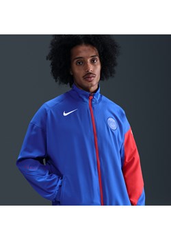 Męska piłkarska kurtka przedmeczowa Nike Dri-FIT Total 90 PSG Strike (wersja trzecia) - Niebieski ze sklepu Nike poland w kategorii Kurtki męskie - zdjęcie 185641692