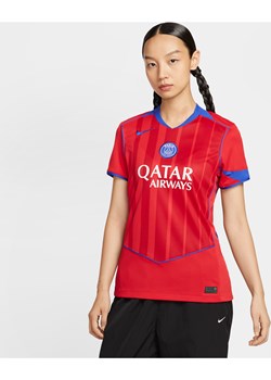 Damska koszulka piłkarska Nike Dri-FIT Total 90 Paris Saint-Germain Stadium 2025/26 (wersja trzecia) – replika - Czerwony ze sklepu Nike poland w kategorii Bluzki damskie - zdjęcie 185641700