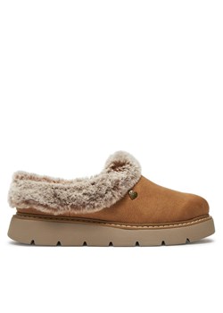 Skechers Kapcie 114762/CSNT Brązowy ze sklepu MODIVO w kategorii Kapcie damskie - zdjęcie 185641833