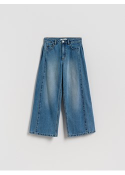 Reserved - Jeansy super wide leg - niebieski ze sklepu Reserved w kategorii Spodnie dziewczęce - zdjęcie 185644553