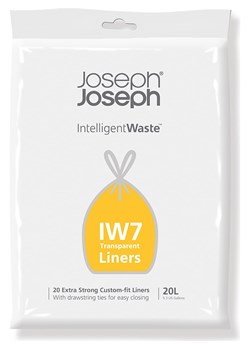 JosephJoseph Worki (20 szt.) &quot;IW7 - 20 l&quot; w kolorze białym na śmieci ze sklepu Limango Polska w kategorii Kosze na śmieci - zdjęcie 185644813
