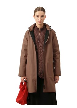 Ilse Jacobsen Płaszcz przeciwdeszczowy w kolorze jasnobrązowym ze sklepu Limango Polska w kategorii Kurtki damskie - zdjęcie 185644874