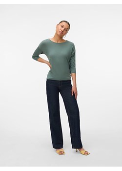 Vero Moda Koszulka w kolorze zielonym ze sklepu Limango Polska w kategorii Bluzki damskie - zdjęcie 185645112