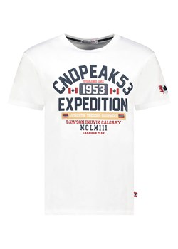 Canadian Peak Koszulka &quot;Jermaniteak&quot; w kolorze białym ze sklepu Limango Polska w kategorii T-shirty męskie - zdjęcie 185645270