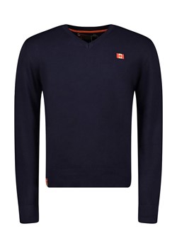 Canadian Peak Sweter &quot;Felineak&quot; w kolorze granatowym ze sklepu Limango Polska w kategorii Swetry męskie - zdjęcie 185645334