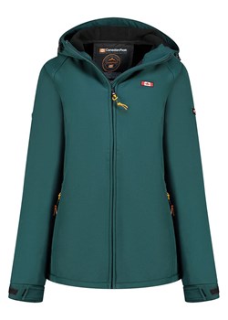 Canadian Peak Kurtka softshellowa &quot;Tamigoglasseak&quot; w kolorze zielonym ze sklepu Limango Polska w kategorii Kurtki damskie - zdjęcie 185645390