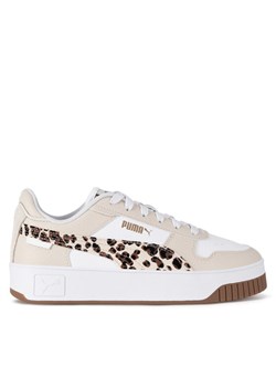 Sneakersy Puma C-CARINA STREET 40345901 Beżowy ze sklepu eobuwie.pl w kategorii Buty sportowe damskie - zdjęcie 185646562