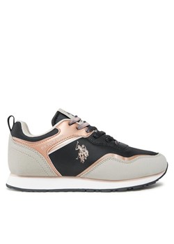 Sneakersy U.S. Polo Assn. NOBIK010B S Czarny ze sklepu eobuwie.pl w kategorii Buty sportowe dziecięce - zdjęcie 185646570