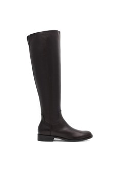 Muszkieterki Gino Rossi MIVAR-02 Czarny ze sklepu eobuwie.pl w kategorii Kozaki damskie - zdjęcie 185646582