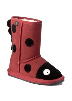 EMU Australia Śniegowce Lady Bird K10111 Czerwony ze sklepu MODIVO w kategorii Buty zimowe dziecięce - zdjęcie 185649083