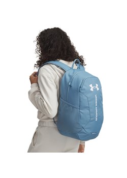 Plecak uniseks UA Hustle Lite Backpack - niebieski ze sklepu Sportstylestory.com w kategorii Plecaki - zdjęcie 185650411