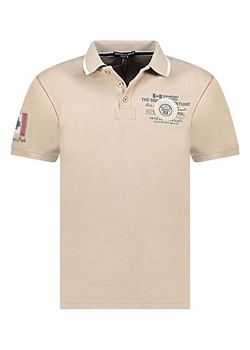Canadian Peak Koszulka polo &quot;Kilsvikeak&quot; w kolorze beżowym ze sklepu Limango Polska w kategorii T-shirty męskie - zdjęcie 185650652