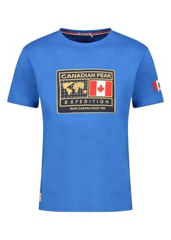 Canadian Peak Koszulka &quot;Jofoteneak&quot; w kolorze niebieskim ze sklepu Limango Polska w kategorii T-shirty męskie - zdjęcie 185650714