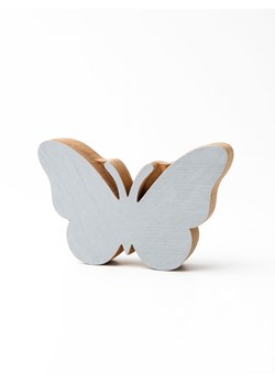 Samimi Stempel &quot;Butterfly&quot; w kolorze jasnobrązowo-białym - 8 x 6 cm ze sklepu Limango Polska w kategorii Zabawki - zdjęcie 185650723