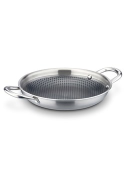 GSW Patelnia "Inoxxa" w kolorze srebrnym do serwowania - Ø 28 cm ze sklepu Limango Polska w kategorii Garnki - zdjęcie 185650744