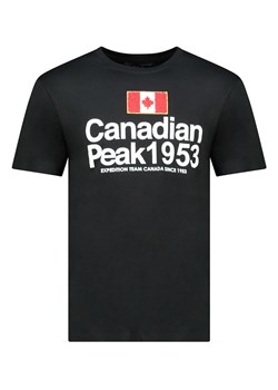 Canadian Peak Koszulka &quot;Jackeak&quot; w kolorze czarnym ze sklepu Limango Polska w kategorii T-shirty męskie - zdjęcie 185651230