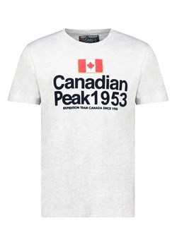Canadian Peak Koszulka &quot;Jackeak&quot; w kolorze szarym ze sklepu Limango Polska w kategorii T-shirty męskie - zdjęcie 185651234