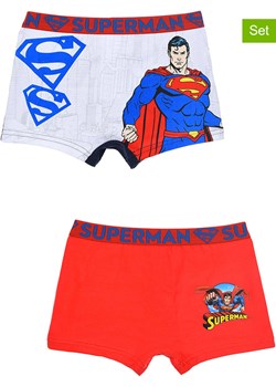 Superman Bokserki (2 pary) &quot;Spider-Man&quot; w kolorze granatowo-biało-czerwonym ze sklepu Limango Polska w kategorii Majtki dziecięce - zdjęcie 185651361