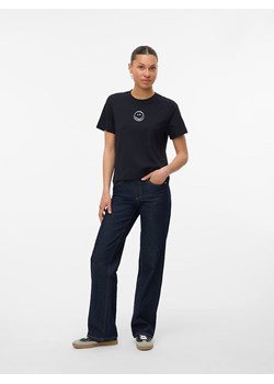 Vero Moda Koszulka w kolorze czarnym ze sklepu Limango Polska w kategorii Bluzki damskie - zdjęcie 185651372