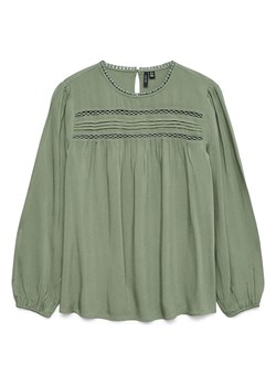 Vero Moda Bluzka w kolorze zielonym ze sklepu Limango Polska w kategorii Bluzki damskie - zdjęcie 185651383
