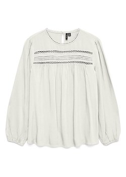 Vero Moda Bluzka w kolorze białym ze sklepu Limango Polska w kategorii Bluzki damskie - zdjęcie 185651384