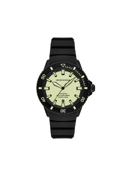 Emporio Armani Zegarek Sea Explorer AR60085 Czarny ze sklepu MODIVO w kategorii Zegarki - zdjęcie 185651740