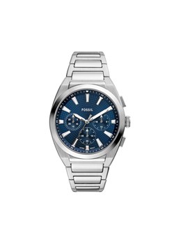 Fossil Zegarek Everett Chronograph FS6104 Srebrny ze sklepu MODIVO w kategorii Zegarki - zdjęcie 185651753