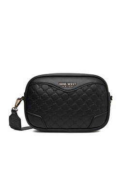 Torebka Nine West CEO-ZOE-I-S241233 Czarny ze sklepu eobuwie.pl w kategorii Listonoszki - zdjęcie 185653141