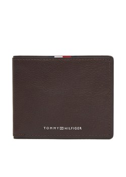 Duży Portfel Męski Tommy Hilfiger Th Corp Mini Cc Wallet AM0AM13739 Brązowy ze sklepu eobuwie.pl w kategorii Portfele męskie - zdjęcie 185653210