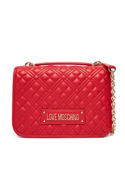 Torebka LOVE MOSCHINO JC4000PP0NLA0500 Czerwony ze sklepu eobuwie.pl w kategorii Torebki damskie - zdjęcie 185653221