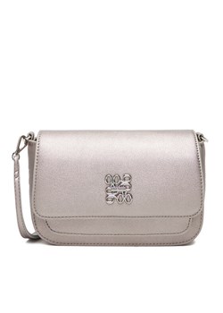 Torebka Nine West CEO-LAYLA-S241045 Srebrny ze sklepu eobuwie.pl w kategorii Listonoszki - zdjęcie 185653250