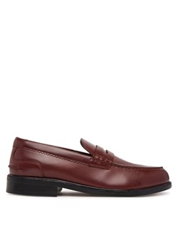 Clarks Mokasyny CraftJames Lo 26183358 Bordowy ze sklepu MODIVO w kategorii Mokasyny męskie - zdjęcie 185653800