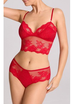 Marilyn top damski z czerwoną koronką Girls Night, Kolor czerwony, Rozmiar S, Marilyn ze sklepu Intymna w kategorii Biustonosze - zdjęcie 185654894