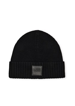 BOSS BLACK Wełniana czapka Flavio ze sklepu Gomez Fashion Store w kategorii Czapki zimowe męskie - zdjęcie 185655042