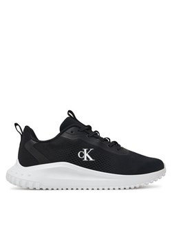 Sneakersy Calvin Klein Jeans Eva Runner Drawstring Mix Mg YW0YW01992 Czarny ze sklepu eobuwie.pl w kategorii Buty sportowe damskie - zdjęcie 185655880