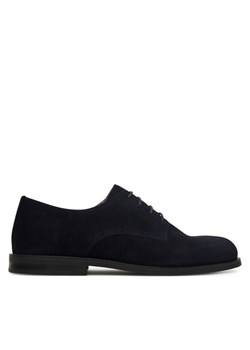 Półbuty Calvin Klein Ess Rubber Derby Su HM0HM01928 Czarny ze sklepu eobuwie.pl w kategorii Półbuty męskie - zdjęcie 185655911