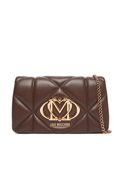 Torebka LOVE MOSCHINO JC4043PP0NLC0313 Brązowy - id: 8059987420723 - marki Love Moschino - 185655990 Torebka LOVE MOSCHINO JC4043PP0NLC0313 Brązowy ze sklepu eobuwie.pl w kategorii Kopertówki - zdjęcie 185655990